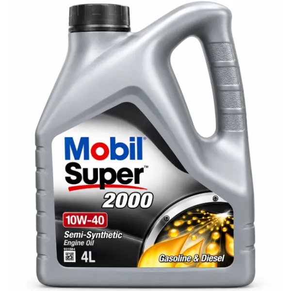 Aceite 10w40 4lt Super 2000 Api Sn Mobil (europa) Ue:4 Mobil - Aceite | ClickRepuestos